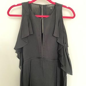 Theory black blouse